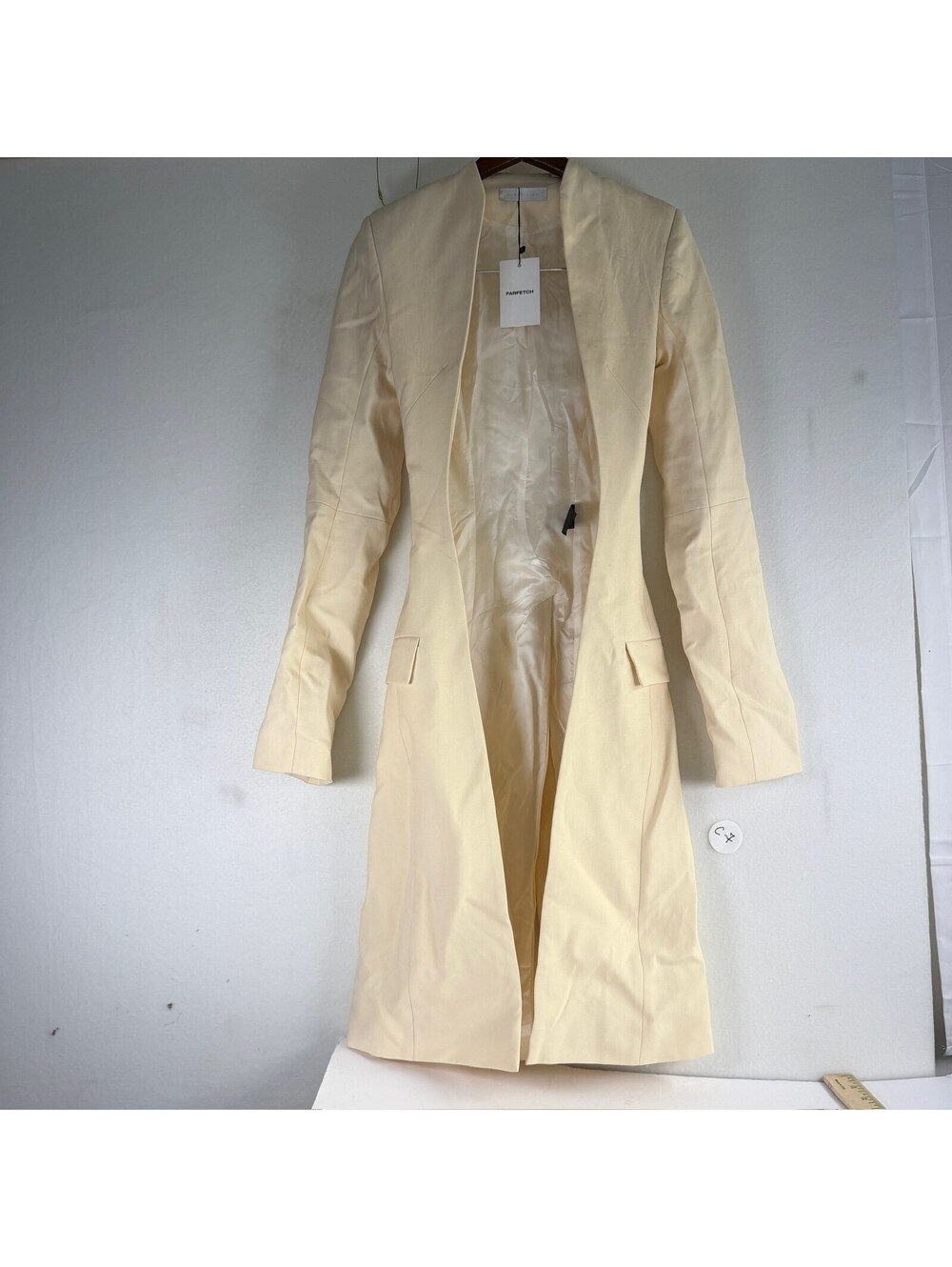 Maximilian‎ Longline Blazer Jacket Size 6 NewWithTag Farfetch